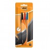 Bolígrafo Punto Fino 0.8 mm Bic Orange Surtido Bl/3