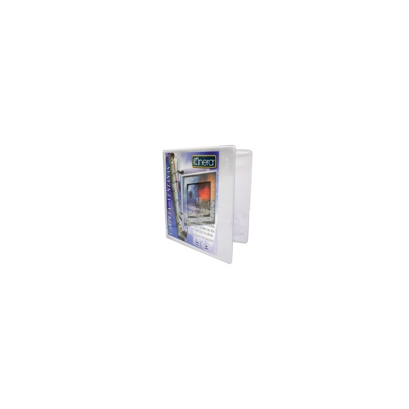 Carpeta Carta Arillo O con Ventana Kinera 9101 1"