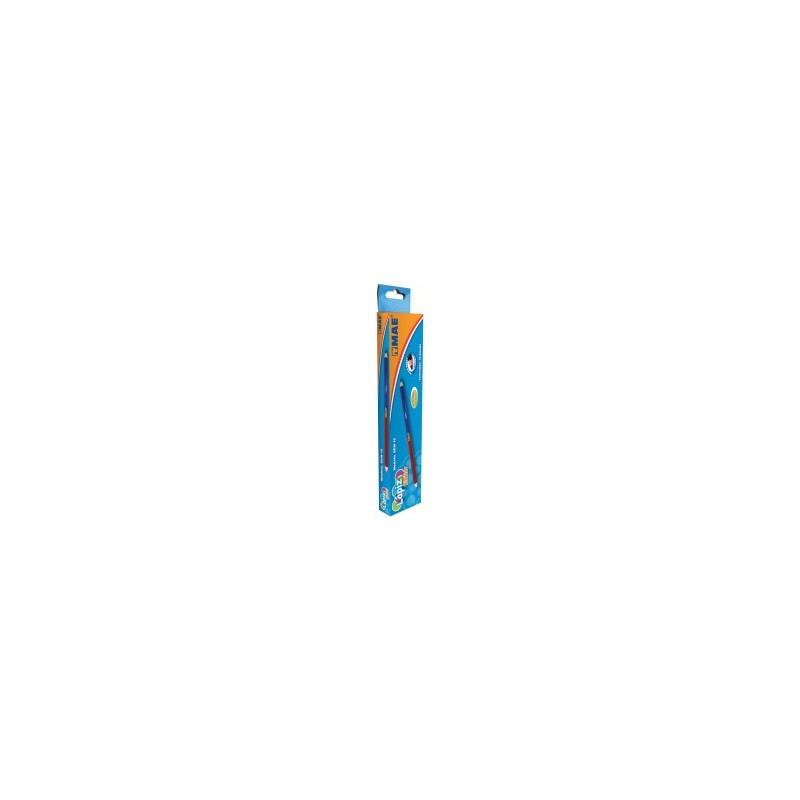 Lápiz Bicolor Delgado MAE Hexagonal C/10