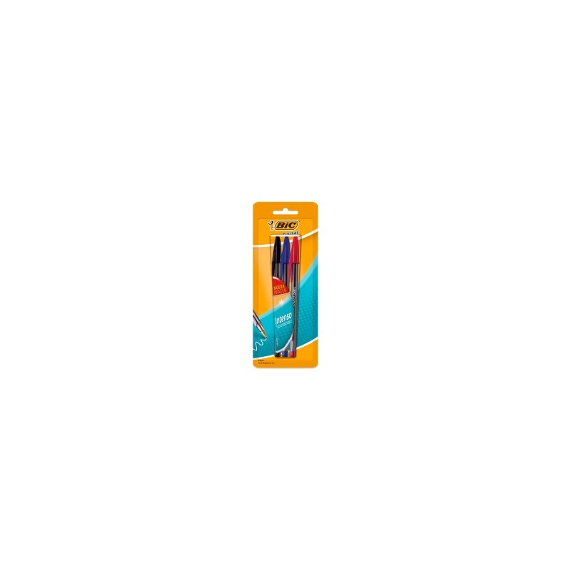 Bolígrafo Punto Extra Grueso 1.6 mm Bic Intenso Bl/3